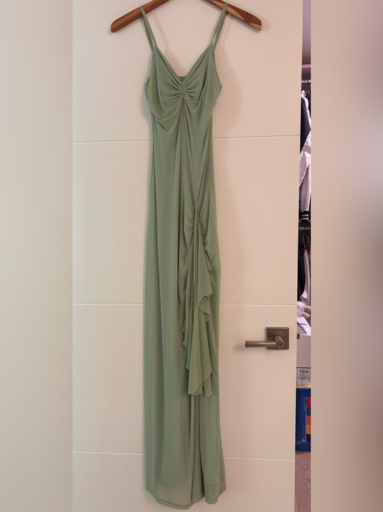 Peppermayo Dresses & Skirts - Peppermayo Sage Green Spaghetti-Strap Maxi Dress